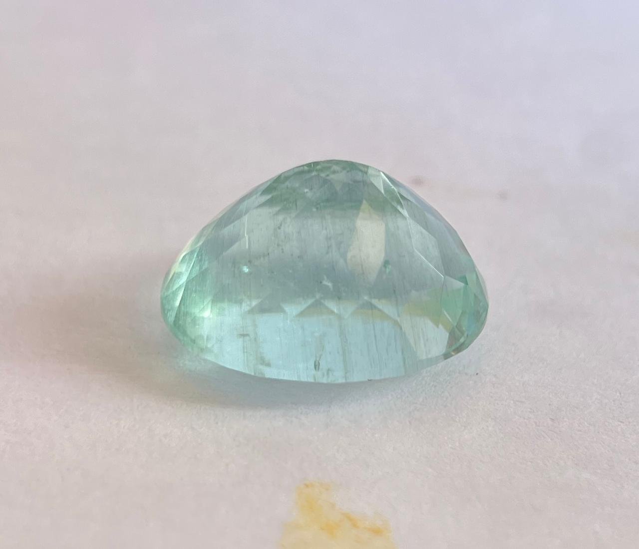 Blue-Green Aquamarine · 20.51 ct view 3