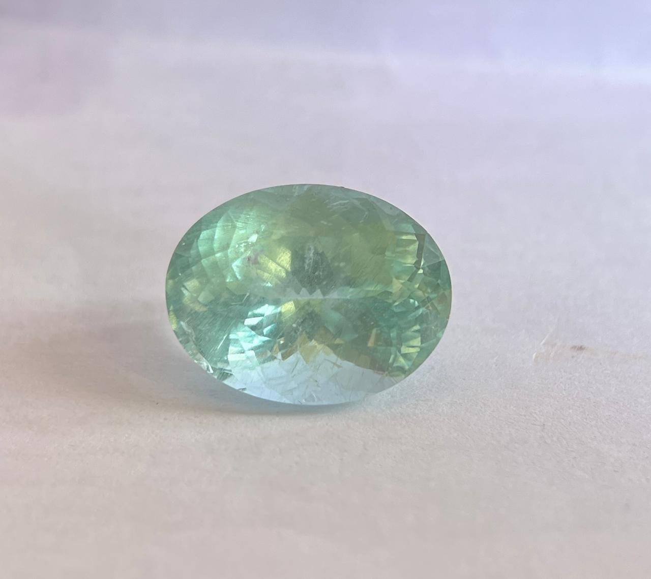 Blue-Green Aquamarine · 20.51 ct view 4
