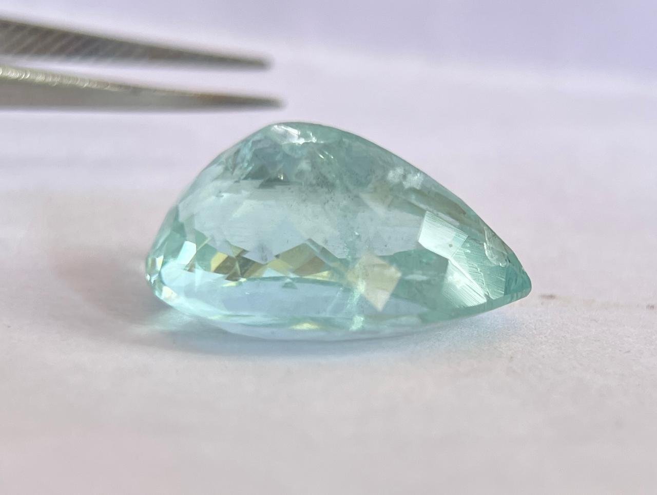 Blue-Green Aquamarine · 16.86 ct view 5